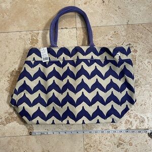 RockFlowerPaper Torana Chevron Amethyst City Tote NWT
